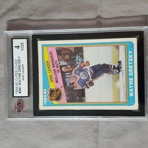 1984-85 opeechee #381 Wayne Gretzky Vintage hockey card